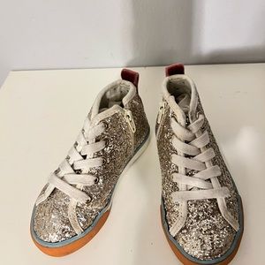 Mini Boden sz 11/19 UK toddler hi top running shoes